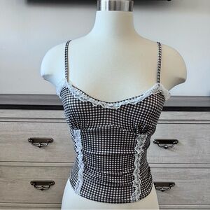 ིྀི ˚𓃹 Gingham top      ིྀི ˚𓃹